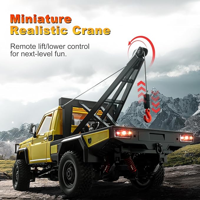 MN Model MN82T 1:12 LC79 4WD RC Crawler with Crane