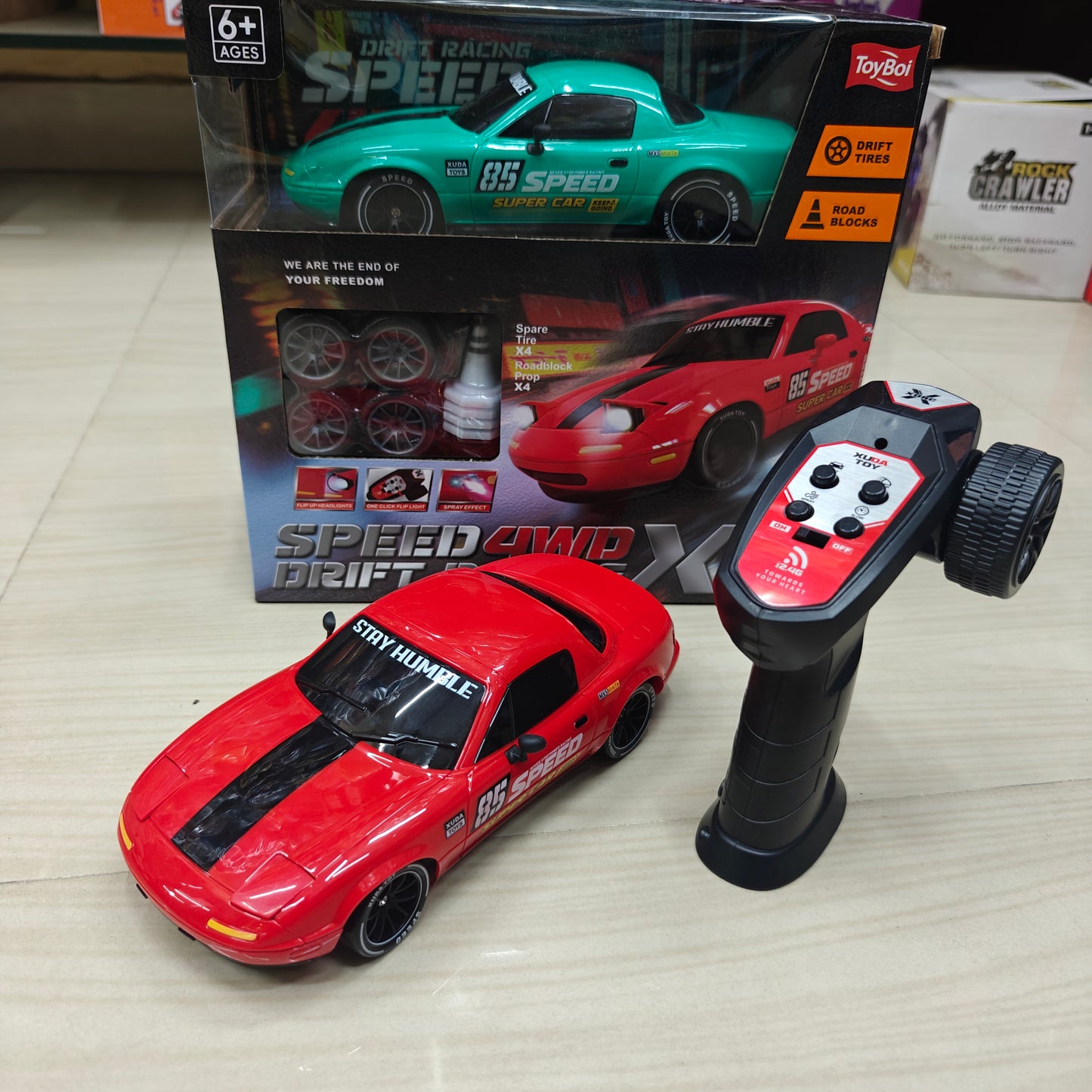 MAZDA 4WD RC DRIFT WITH POPPING LIGHTS