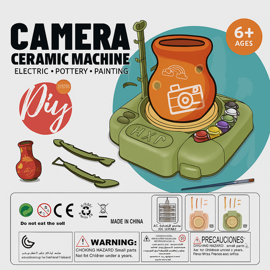 CAMERA POTTERY MACHINE