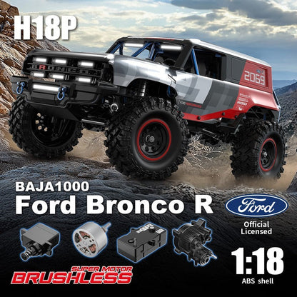 MJX Hyper Go H18P 1:18 Ford Bronco R Off road Crawler 4WD Brushless RC Car