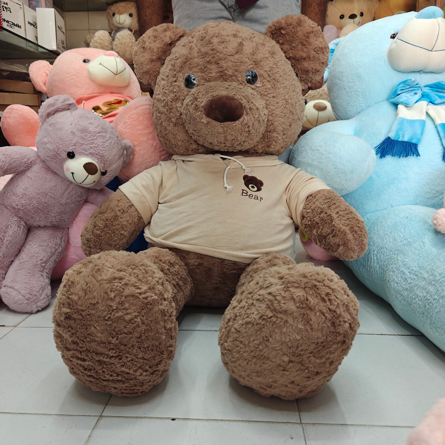4FT PREMIUM BROWN TEDDY BEAR