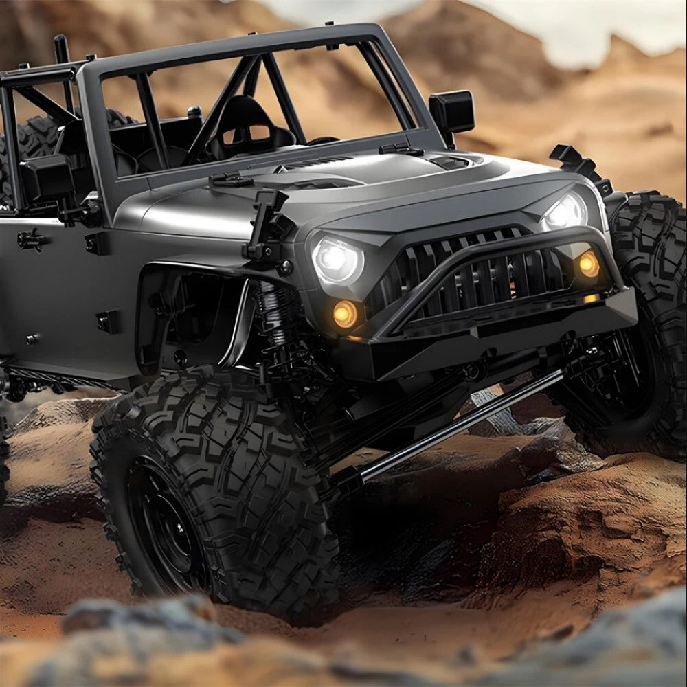 MJX Hyper Go H12Y Brushless 1:12 4WD RC Crawler Truck | LED Lights | 2.4GHz RTR Off-Road Vehicle