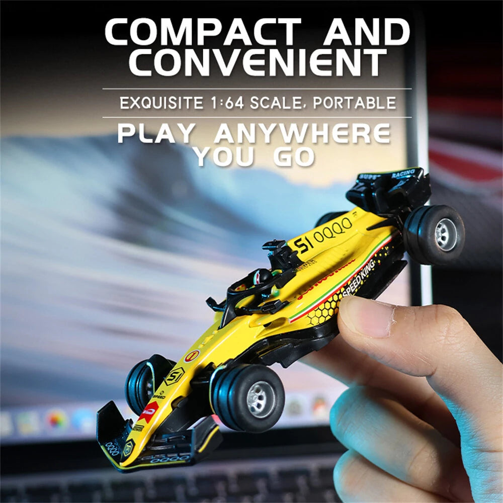 MINI F1 APP CONTROL RC CAR WITH ACRYLIC BOX