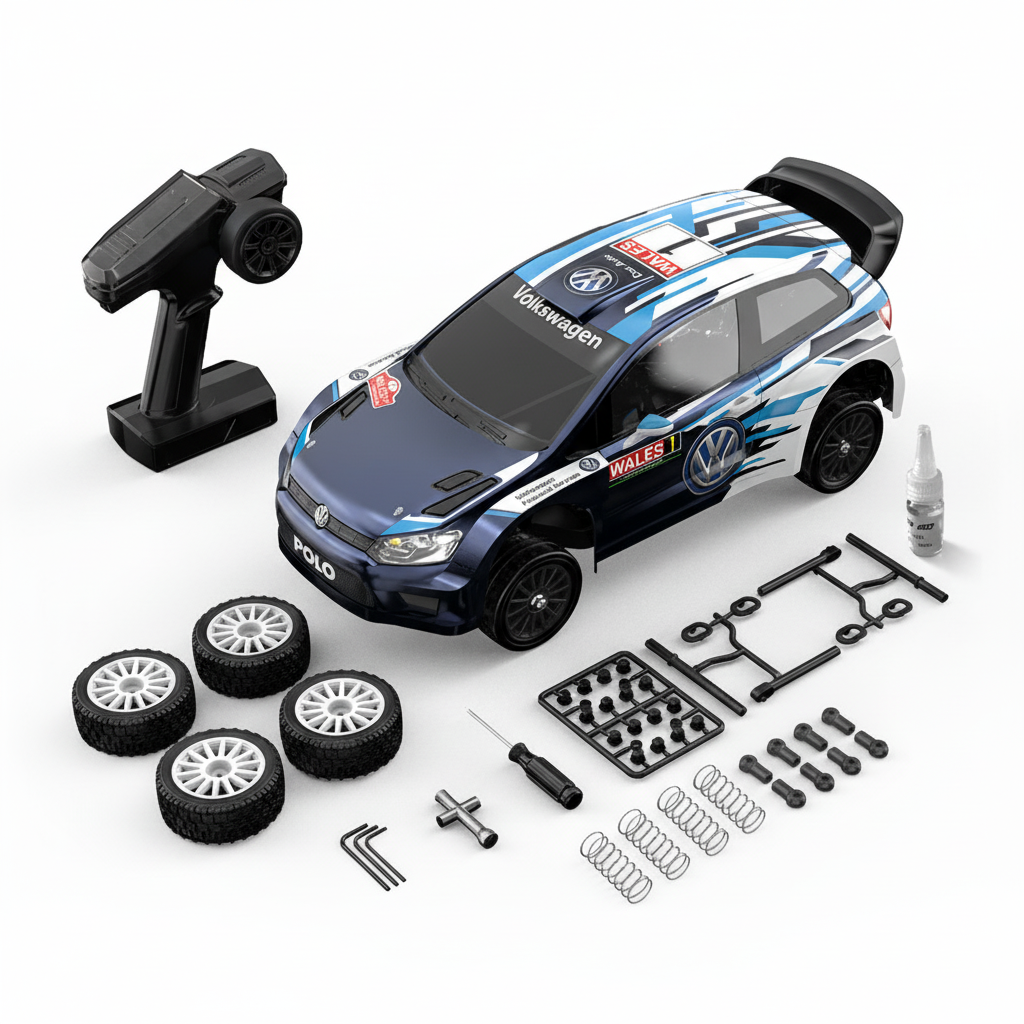 MJX Hyper Go 10304DC 1:10 Volkswagen Polo R WRC Brushless RC Rally Car – 70km/h 3S RTR(AVAILABLE ON PRE ORDER BASIS)