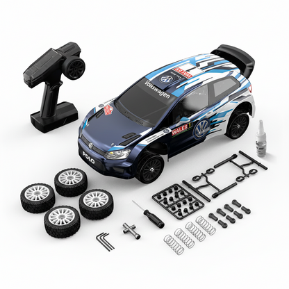 MJX Hyper Go 10304DC 1:10 Volkswagen Polo R WRC Brushless RC Rally Car – 70km/h 3S RTR(AVAILABLE ON PRE ORDER BASIS)
