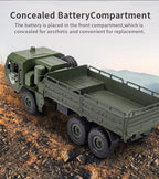 JJRC Q75 1:16 6WD Military RC Rock Crawler Truck