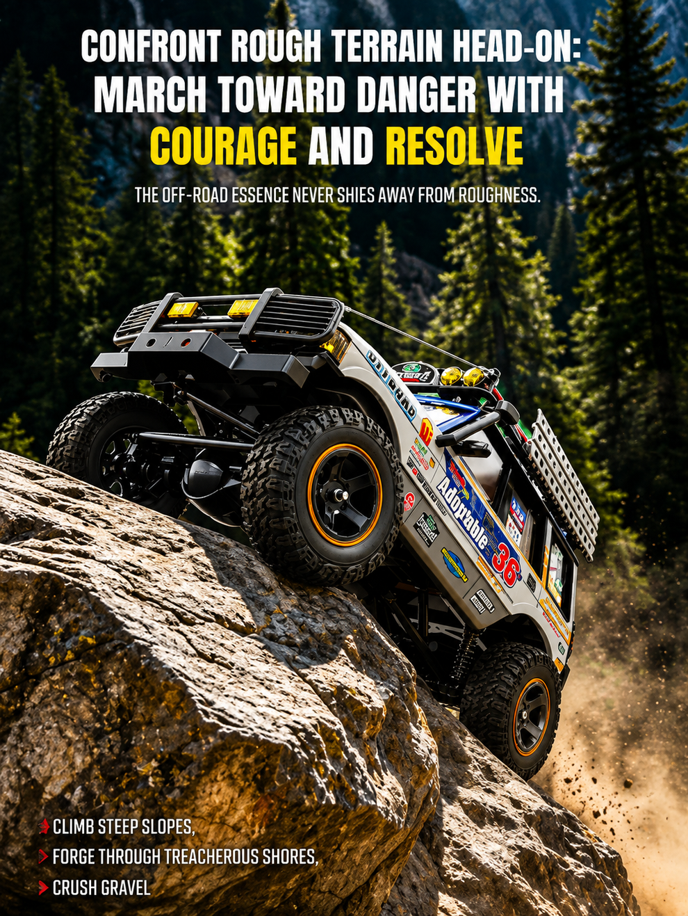 JXC LR1801 1/18 Scale 4WD RC Rock Crawler Land Rover
