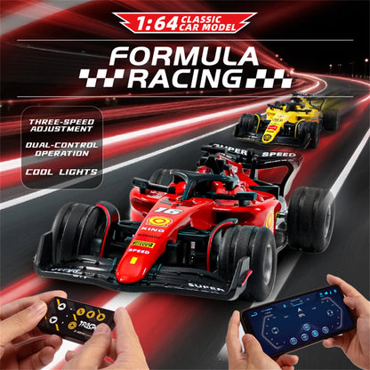 MINI F1 APP CONTROL RC CAR WITH ACRYLIC BOX