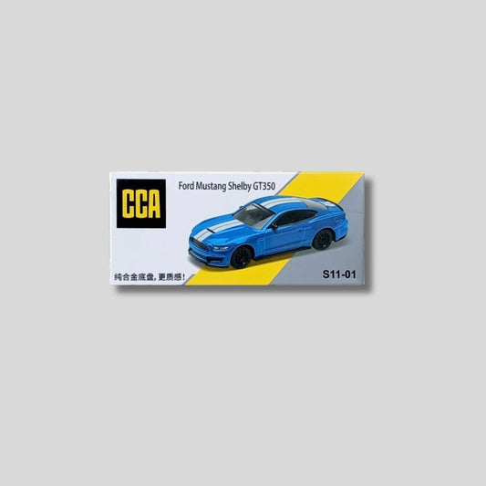 CCA Ford Mustang Shelby GT350 – Blue | 1:64 Scale Die-Cast