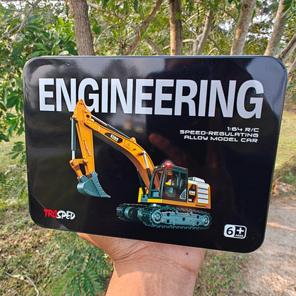 TRASPED  1:64 Scale MINI Alloy RC Excavator