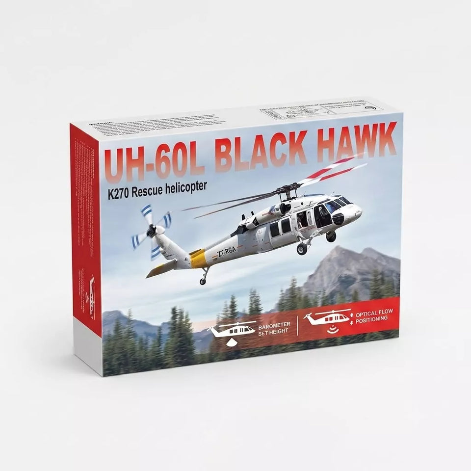 WLToys K270 Black Hawk Helicopter 4 Channel Four-Rotor Optical Flow Brushless Version