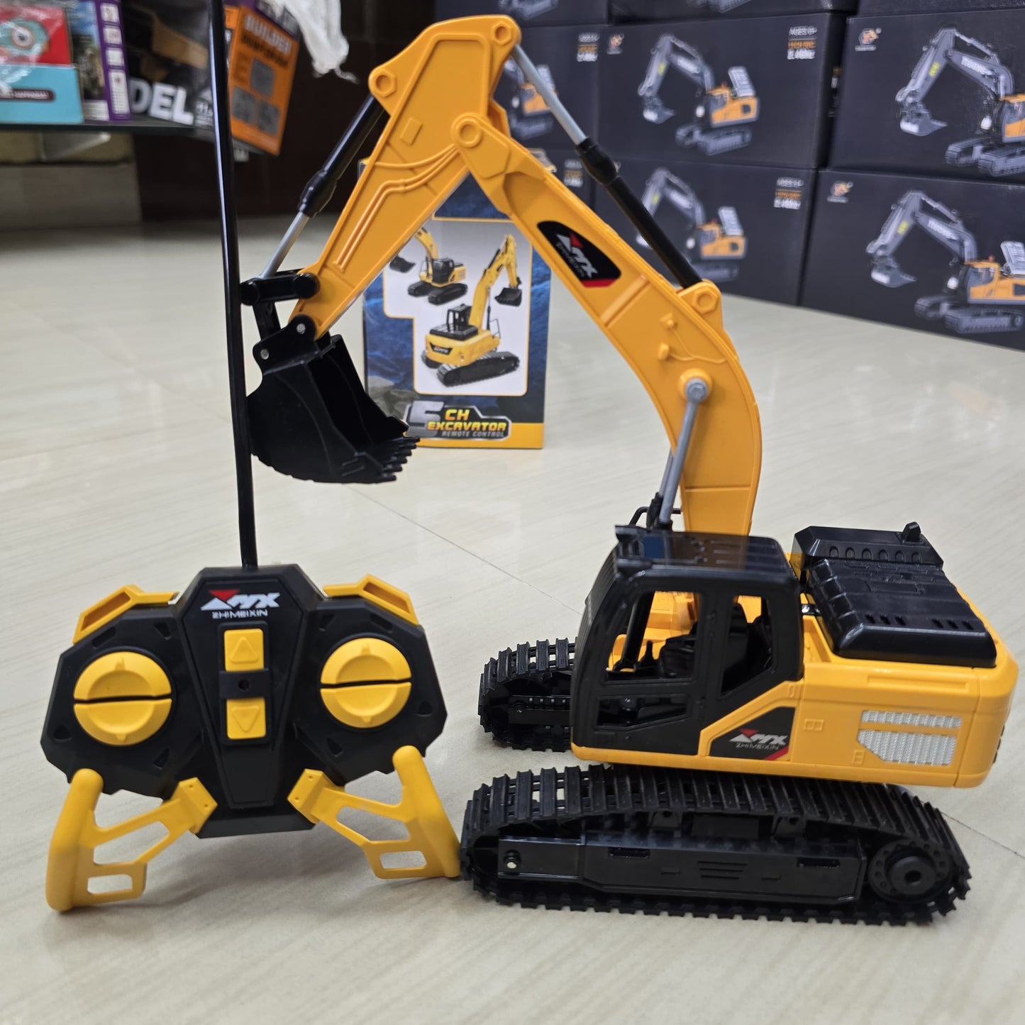 5 CHANNEL RC EXCAVATOR