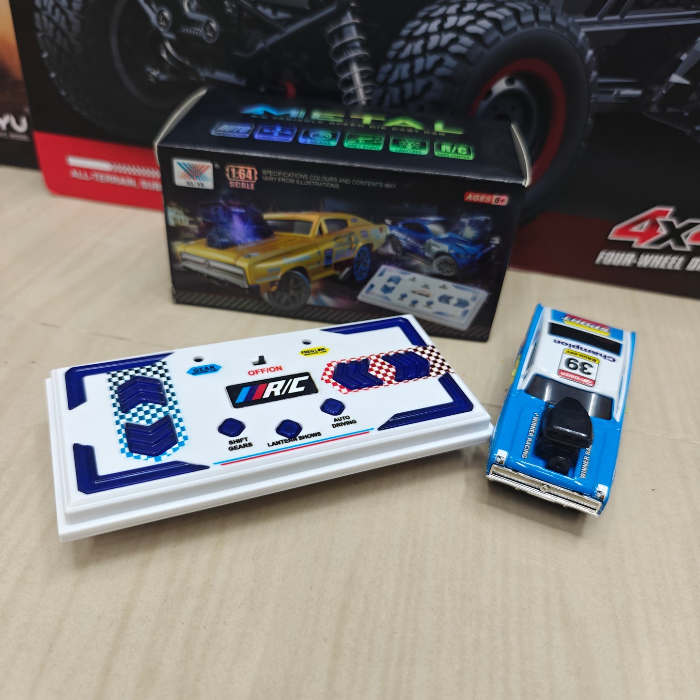 1:64 HIGH SPEED DRIFT DOGE RC CAR