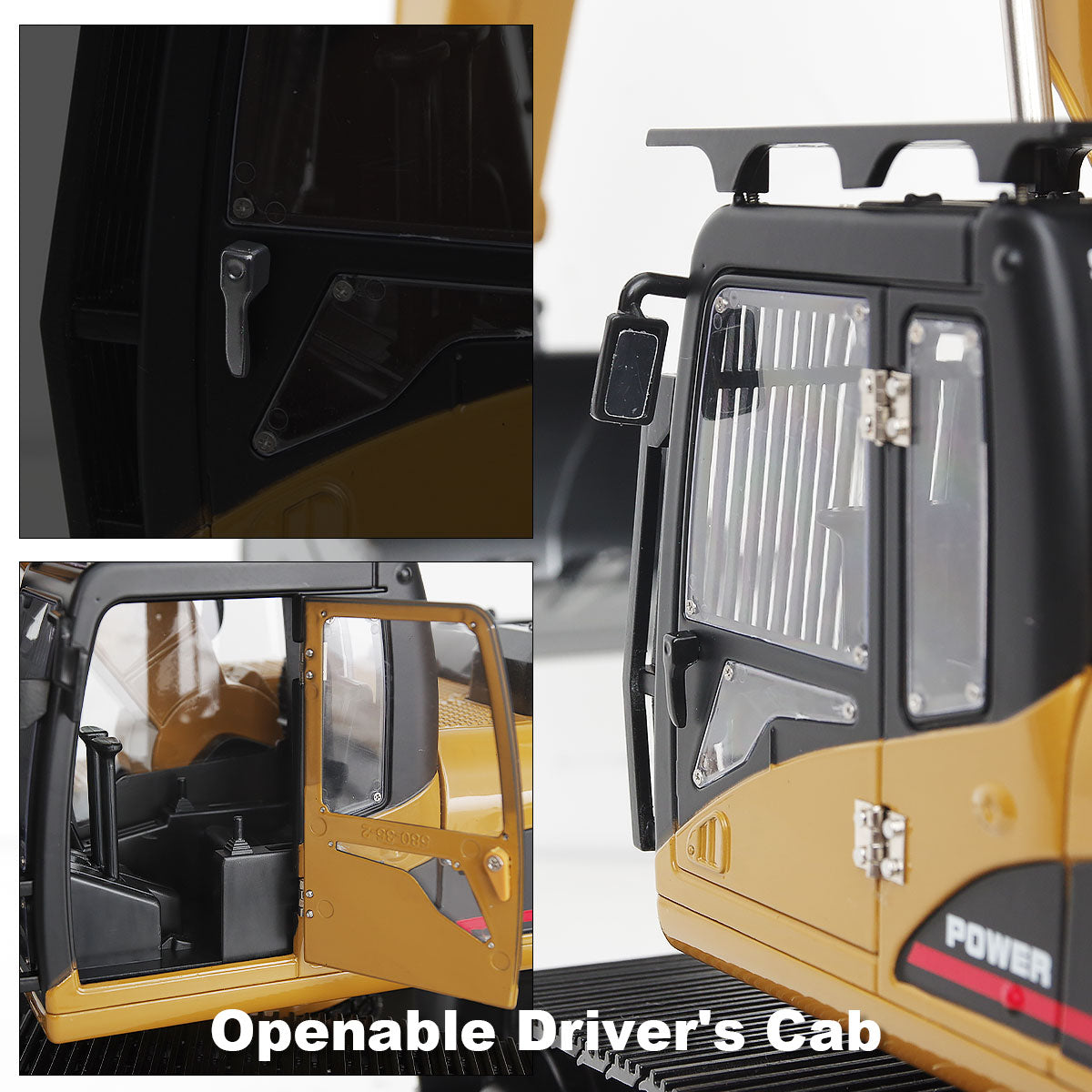 HUINA 1580 version 5 FULL METAL BODY EXCAVATOR