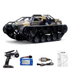 JJRC C8812 MAX 1:12 RC Tracked Drifting Off-Road Vehicle 360° Rotation