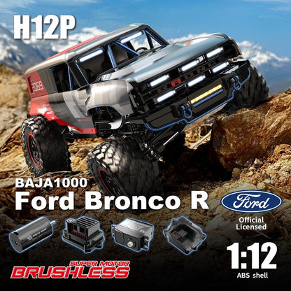 MJX H12P 1:12 Ford Bronco RTR Crawler 3650 Brushless(AVAILABLE ON PRE ORDER BASIS)