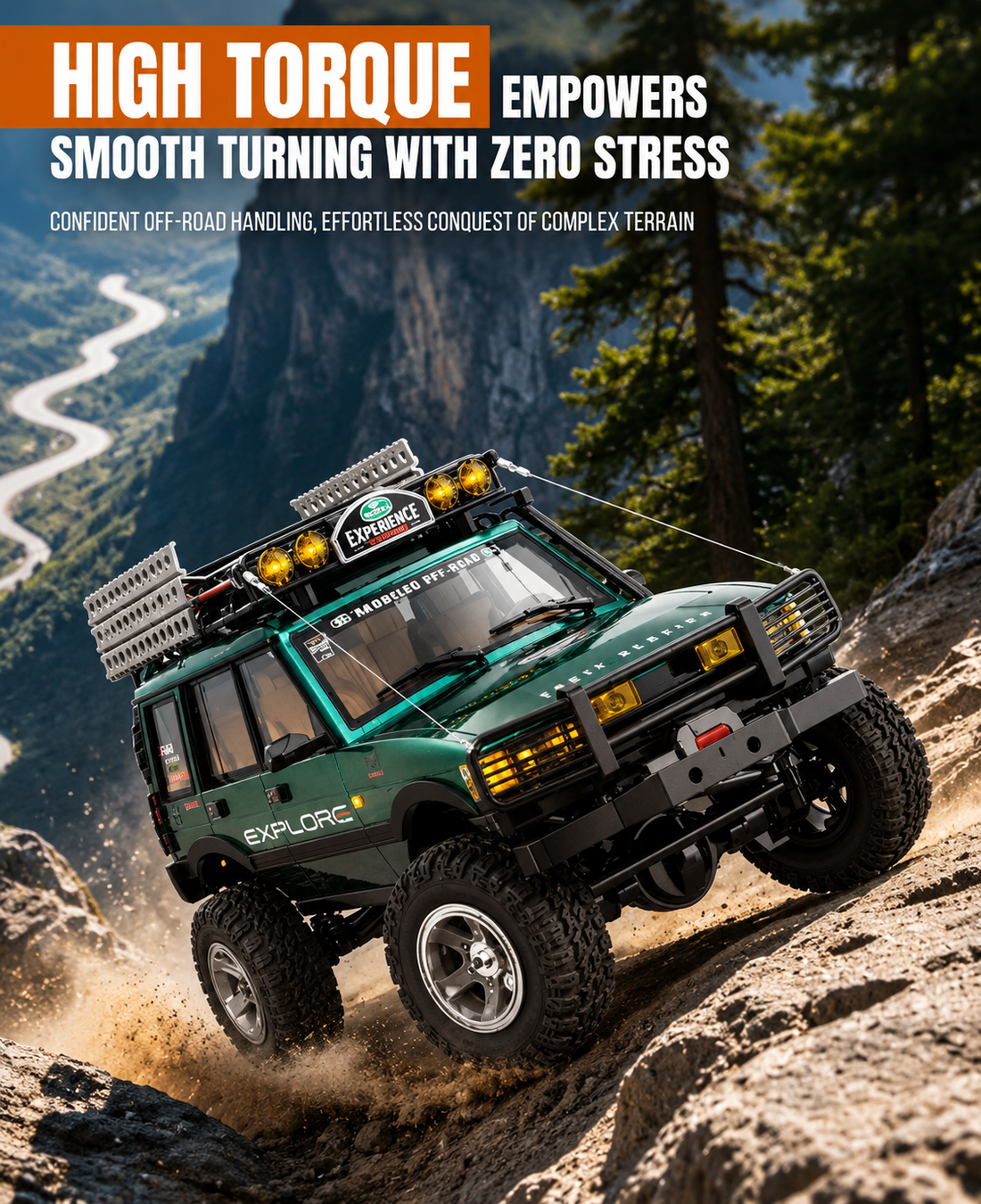 JXC LR1801 1/18 Scale 4WD RC Rock Crawler Land Rover