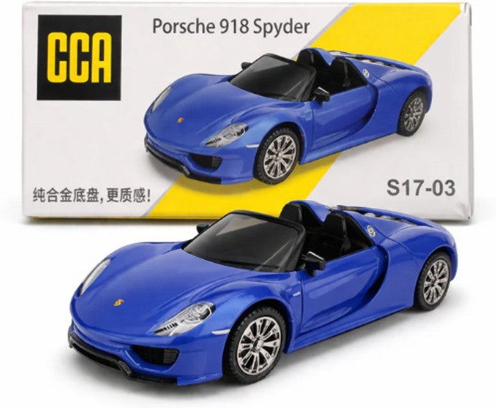 CCA Porcshe 918 Spyder 1:64 Diecast Model Car