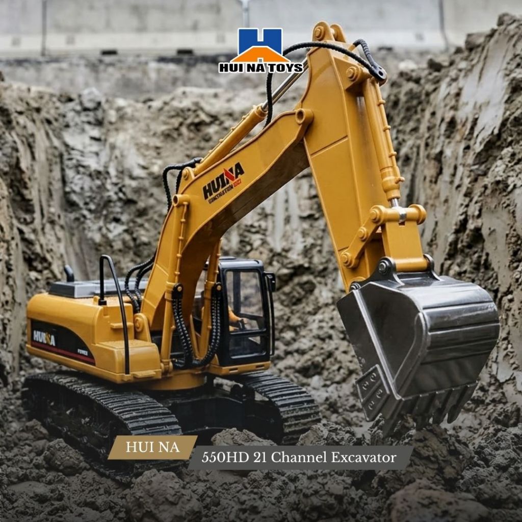 HUINA 550HD HIGH POWER RC EXCAVATOR