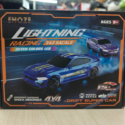 ENOZE 1:43 MINI RC DRIFT CAR LIGHTNING RACING
