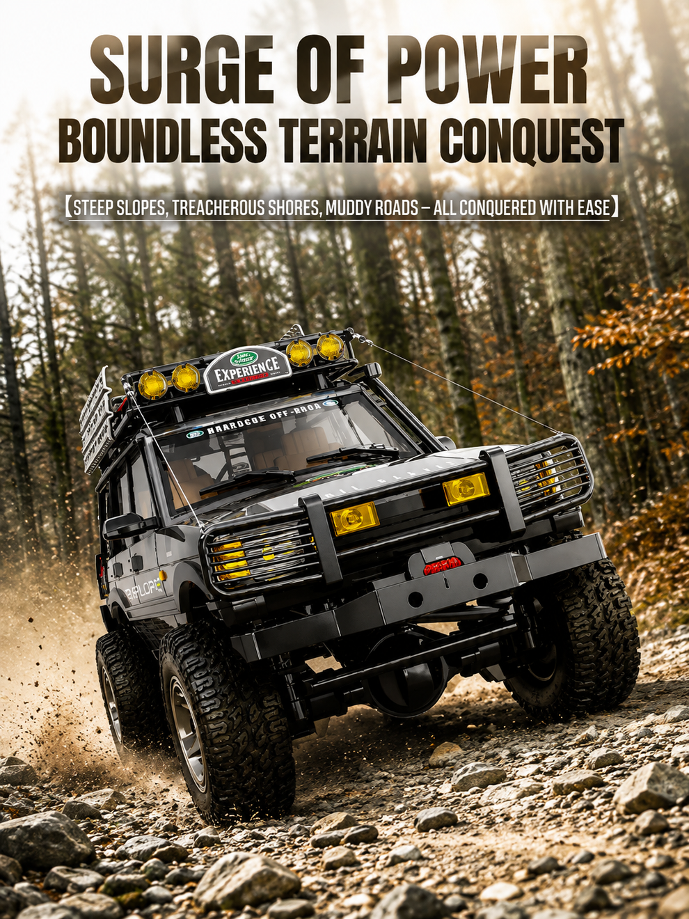 JXC LR1801 1/18 Scale 4WD RC Rock Crawler Land Rover
